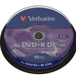 Verbatim DVD R 8.5GB Dual Layer шпиндел (10) (43666)