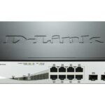 Комутатор D-Link 8-Port Gigabit PoE Smart Switch with 2 SFP ports DGS-1210-08P
