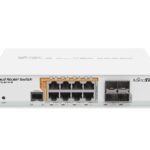 Комутатор MikroTik CRS112-8P-4S-IN PoE