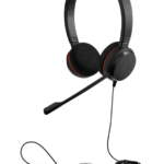Слушалки Jabra Evolve 20 MS стерео с микрофон USB 4999-823-109