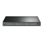 52-портов L2+ управляем гигабитен комутатор TP-Link JetStream TL-SG3452P с 48 PoE+ порта