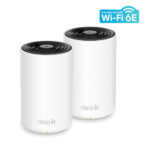 Безжична Wi-fi 6Е Mesh система TP-Link Deco XE75 (2-pack) AXE5400