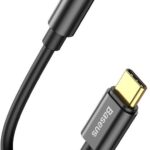 Адаптер Baseus CATL54-01, USB-C/3.5mm, черен