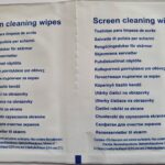 Комплект от 2 бр. мокри кърпи за екрани MCA001