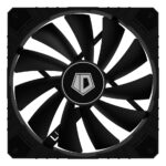 Oхладител за кутия ID-Cooling WF-14025 XT 140 мм - черен