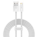 Кабел Baseus Dynamic Series USB към Lightning, 2.4A, 1м CALD000402 -  бял