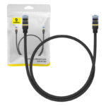 Мрежов кабел Baseus RJ45, Cat.7, 10Gbps, 0,5 м B0013320B111-00 - черен