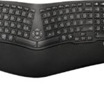 Клавиатура Delux GM902 безжична/Bluetooth черна с подсветка