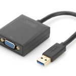 Адаптер DIGITUS, USB 3.0 към VGA, Full HD - DA-70840
