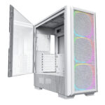 Montech кутия SKY TWO GX, Mid-tower Case, TG, 3x140mm ARGB Fans, White