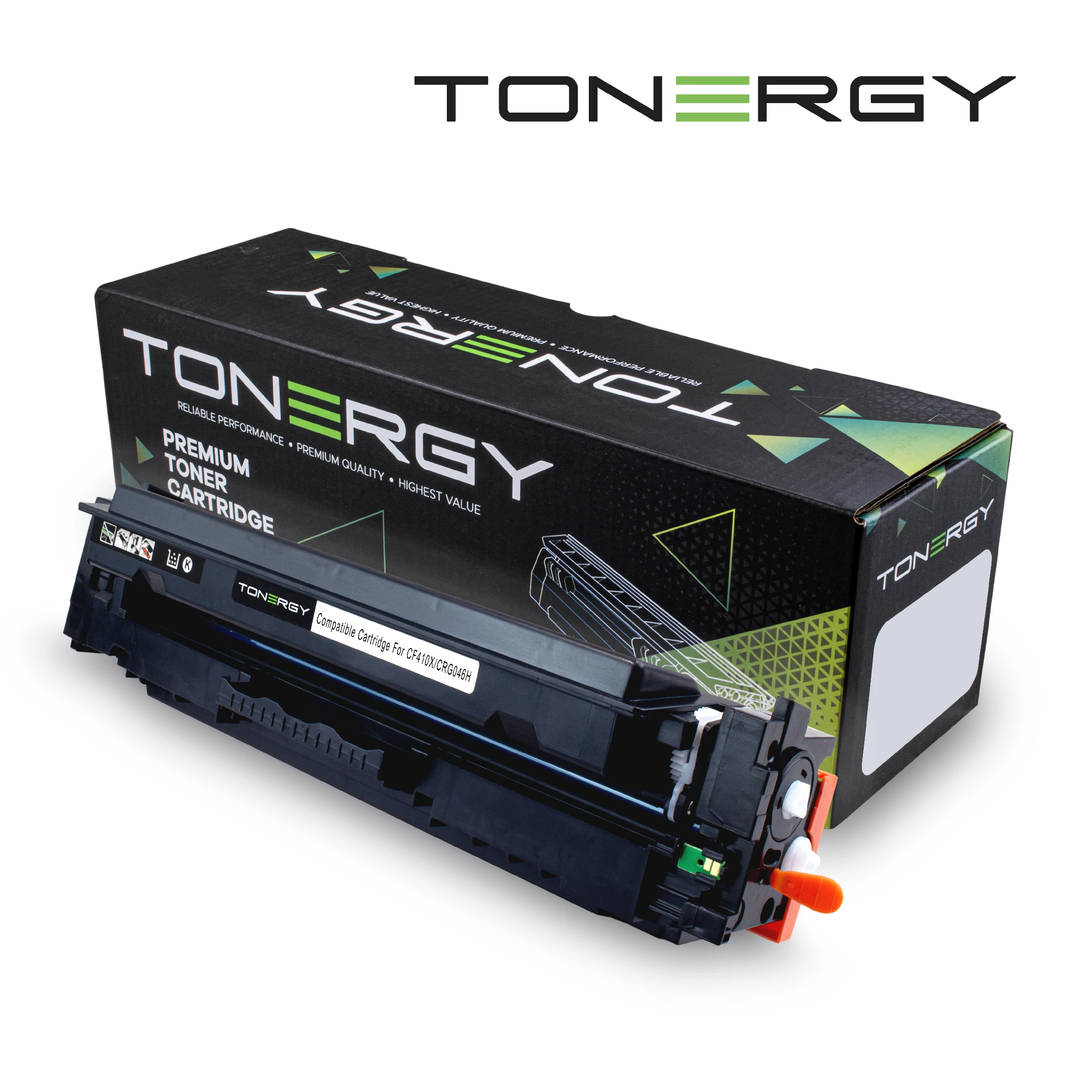 tonergy_cf410x_crg046h_8mqjsr Tonergy съвместима Тонер Касета Compatible Toner Cartridge HP 410X CF410X CANON CRG-046H Black, High Capacity 6.5K - Image 1