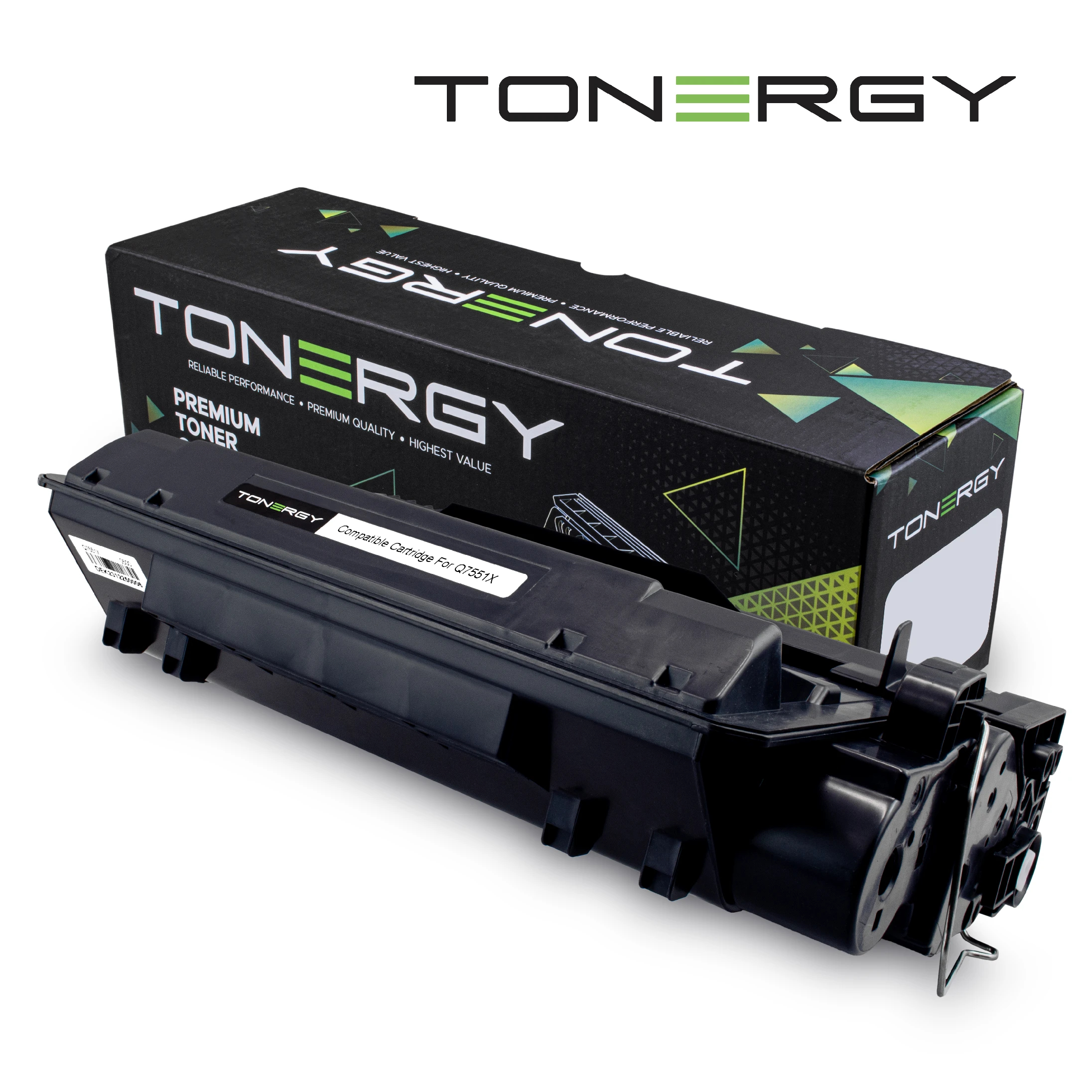 tonergy_q7551x_k1zkea Tonergy съвместима Тонер Касета Compatible Toner Cartridge HP 51X Q7551X Black, High Capacity 13000k - Image 1