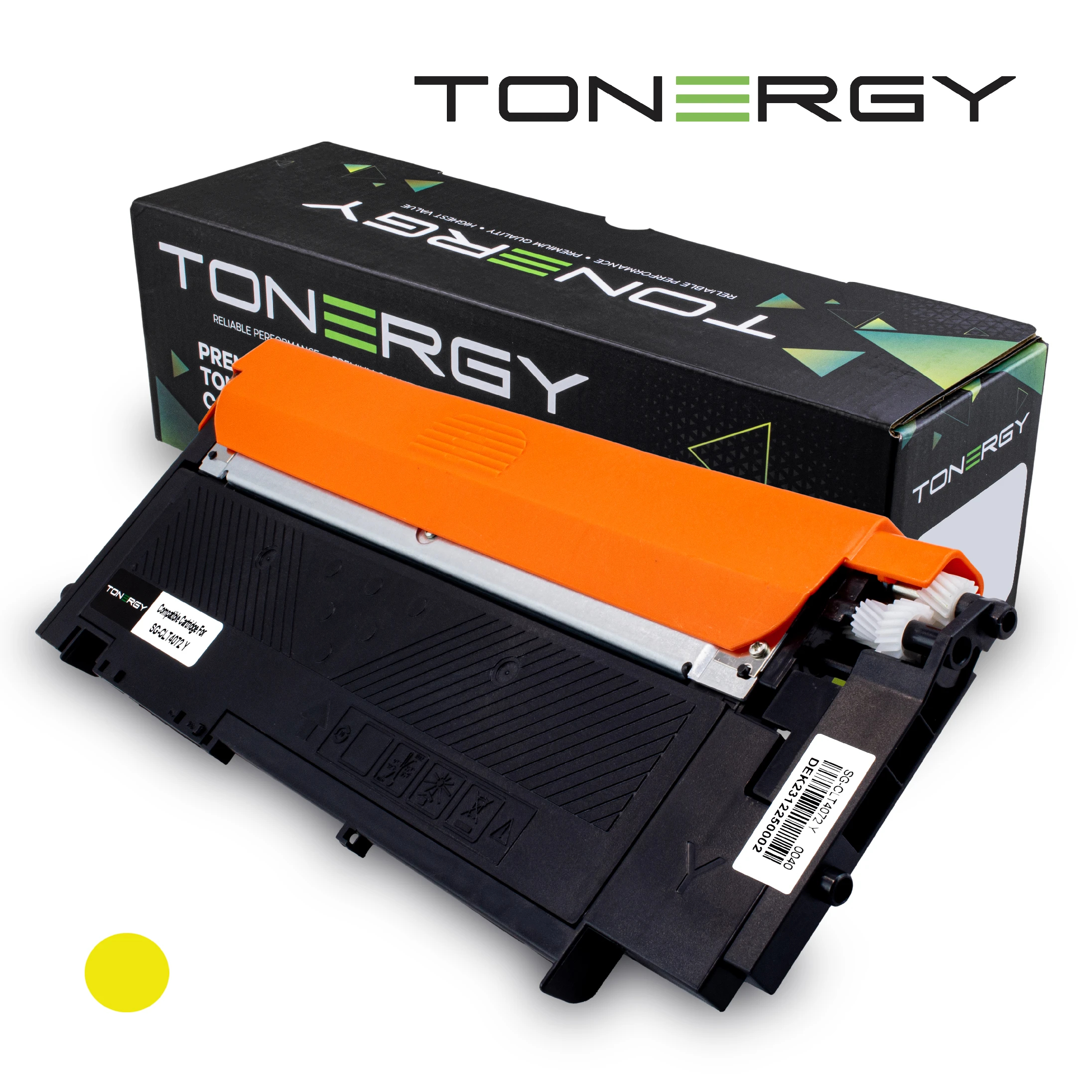 tonergy_sg_clt4072_y_lpeohi Tonergy съвместима Тонер Касета Compatible Toner Cartridge SAMSUNG CLT-Y4072 Yellow, 1.5k - Image 1