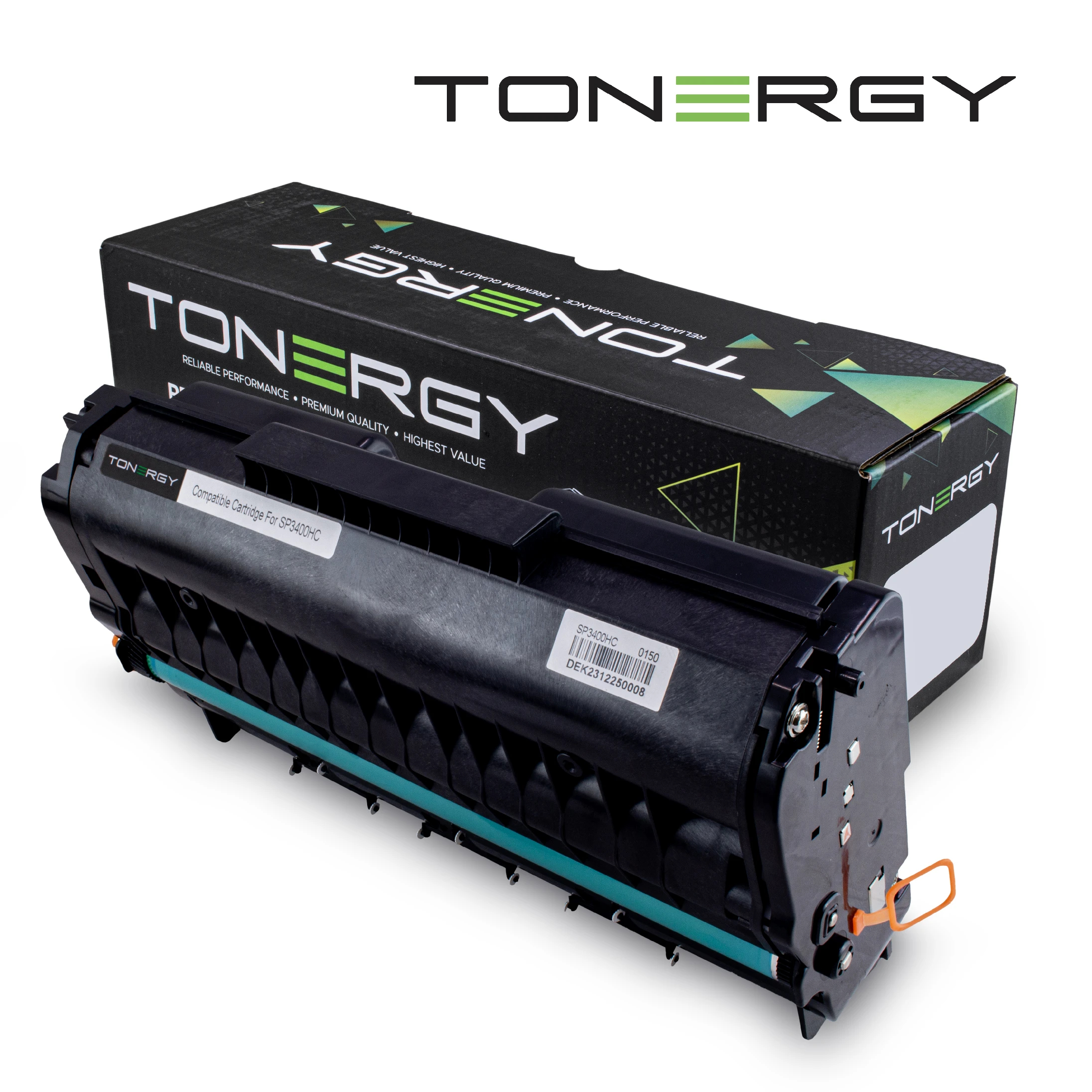 tonergy_sp3400hc_cvvuvg Tonergy съвместима Тонер Касета Compatible Toner Cartridge RICOH SP3400HC Black, 5k - Image 1