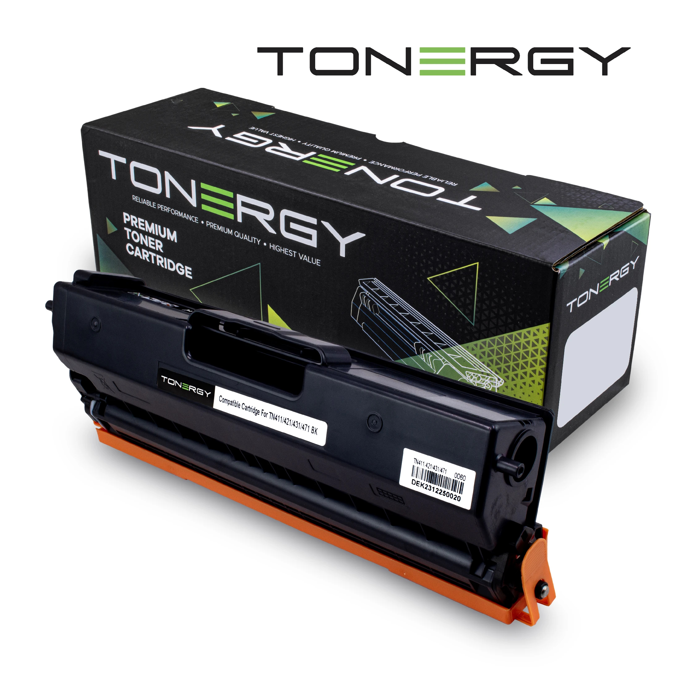 tonergy_tn411_421_431_471_bk_hpxz31 Tonergy съвместима Тонер Касета Compatible Toner Cartridge BROTHER TN-411 TN-421 TN-431 TN-471 Black, 3K - Image 1
