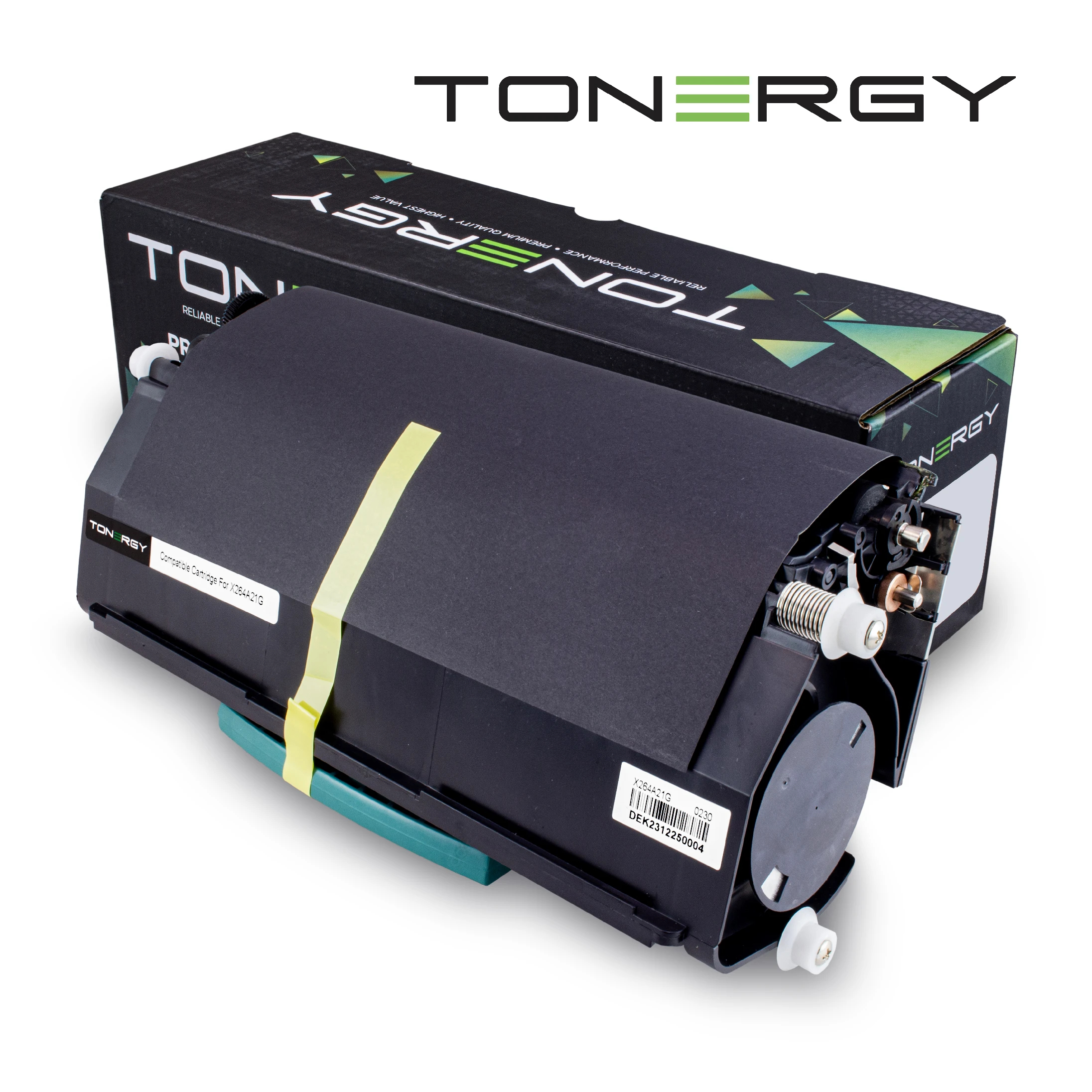 tonergy_x264a21g_y2jj2y Tonergy съвместима Тонер Касета Compatible Toner Cartridge LEXMARK X264A21G Black, High Capacity 9k - Image 1