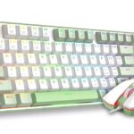 Комплект клавиатура+мишка Redragon S134 Combo - бял