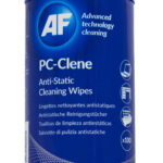 Навлажнени антистатични почистващи кърпички в туба PCC100E