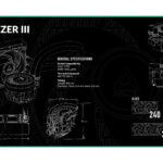 Arctic геймърски пад за мишка Gaming Mousepad Liquid Freezer III Design