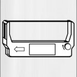 Лента за Epson ERC 23 (черна/червена)