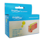 CLI-521 Съвместима мастилена касета (жълта) с чип