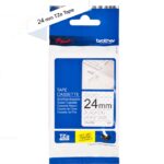 Brother TZe-SE5 Етикети Security Tape (Black on White)