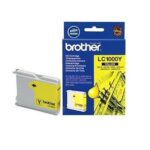 Brother LC1000Y Оригинална мастилена касета (жълта)