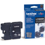 Brother LC980BK Оригинална мастилена касета (черна)