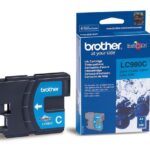 Brother LC980C Оригинална мастилена касета (циан)