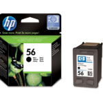 HP C6656AE оригинална мастилена касета (черна)