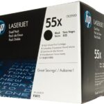 HP CE255XD оригинална тонер касета ДВОЙНА