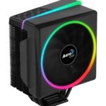 AeroCool охладител CPU Cooler - Cylon 4 BLACK aRGB PWM - ACTC-CL30410.01