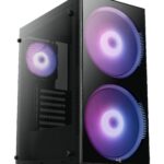 AeroCool кутия за компютър Case ATX - Python aRGB - 2 x 200mm ARGB fans/Tempered Glass - ACCM-PB15033.11