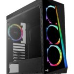 AeroCool кутия за компютър Case ATX - Shard - 4 x 120mm aRGB/Tempered Glass - ACCM-PV14043.11