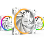 be quiet! комплект вентилатори Fan Pack 3-in-1 3 x 120mm - LIGHT WINGS White 120mm PWM high-speed Triple-Pack