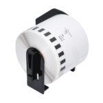 Makki съвместими етикети Brother DK-22205 - Roll White Continuous Length Paper Tape 62mm x 30.48m, Black on White - MK-DK-22205 - Image 2