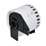 Makki съвместими етикети Brother DK-22205 - Roll White Continuous Length Paper Tape 62mm x 30.48m, Black on White - MK-DK-22205 - Image 4