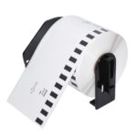 Makki съвместими етикети Brother DK-22205 - Roll White Continuous Length Paper Tape 62mm x 30.48m, Black on White - MK-DK-22205 - Image 6