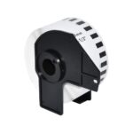 Makki съвместими етикети Brother DK-22225 - White Continuous Length Paper Tape 38mm x 30.48m, Black on White - MK-DK-22225 - Image 2