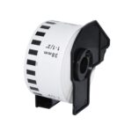 Makki съвместими етикети Brother DK-22225 - White Continuous Length Paper Tape 38mm x 30.48m, Black on White - MK-DK-22225 - Image 4