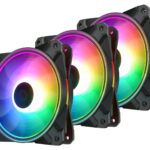 DeepCool комплект вентилатори Fan Pack 3-in-1 3x120mm CF120 PLUS aRGB with controller