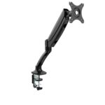 Makki Стойка за монитор Monitor Mount - GL501 Aluminuim Black - 1 Monitor, Gas Lifter - MA-GL501-BK