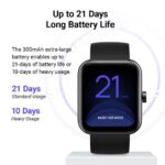 Maimo смарт часовник Smartwatch - Maimo Watch Black - SPO2, HeartRate, Amazon Alexa - Image 5