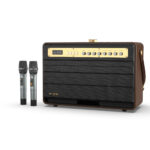 W-King Блутут парти колона Bluetooth Party Speaker - K6L - 120W, 2 x Wireless Microphones, Karaoke