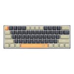 Клавиатура Redragon Lakshmi Rainbow механична геймърска K606-OG-BK-GY с blue switches