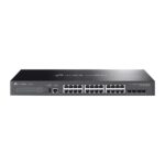 24-портов гигабит L3 управляем комутатор TP-Link Omada SG5428X с 4×10G слота