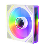 1stPlayer вентилатор Fan 120mm FC7R-WH - Infinity Mirror ARGB, REVERSE - White