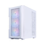 1stPlayer кутия Case ATX - TRILOBITE T7 White - 4 fans included - Image 4