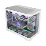 1stPlayer кутия Case mATX - UV6 White - Image 2