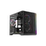 1stPlayer кутия Case mATX - VT6-BK - Mesh, A-RGB